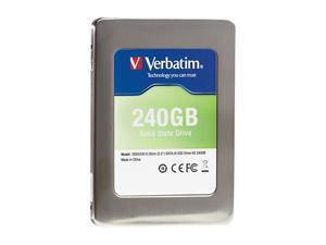 Verbatim 2.5" 240GB SATA III Internal Solid State Drive (SSD) (Drive Only) 47379 Verbatim 2.5" 240GB SATA III Internal Solid State Drive (SSD) (Drive Only) 47379