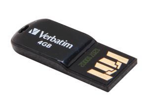 Verbatim Store 'n' Go Micro 4GB USB 2.0 Flash Drive Model 44048 Verbatim Store 'n' Go Micro 4GB USB 2.0 Flash Drive Model 44048