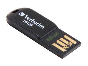 Verbatim Store 'n' Go Micro 16GB USB 2.0 Flash Drive Model 44050 Verbatim Store 'n' Go Micro 16GB USB 2.0 Flash Drive Model 44050