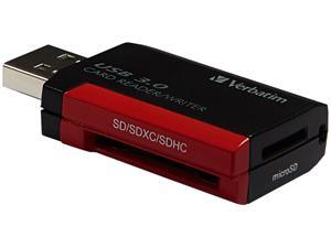 Verbatim Pocket Card Reader, USB 3.0 - Black Verbatim Pocket Card Reader, USB 3.0 - Black