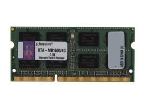 Kingston 4GB DDR3 1600 Memory for Apple Model KTA-MB1600/4G Kingston 4GB DDR3 1600 Memory for Apple Model KTA-MB1600/4G