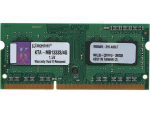 Kingston 4GB DDR3 1333 Memory for Apple Model KTA-MB1333S/4G Kingston 4GB DDR3 1333 Memory for Apple Model KTA-MB1333S/4G