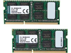 Kingston 16GB (2 x 8GB) DDR3 1600 (PC3 12800) Memory for Apple Model KTA-MB1600LK2/16G Kingston 16GB (2 x 8GB) DDR3 1600 (PC3 12800) Memory for Apple Model KTA-MB1600LK2/16G