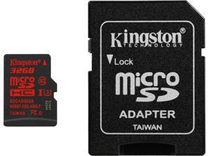 Kingston 32GB microSDHC 90R/80W Flash Card Model SDCA3/32GB Kingston 32GB microSDHC 90R/80W Flash Card Model SDCA3/32GB