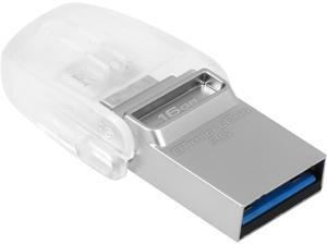 Kingston DataTraveler microDuo 3C 16GB USB 3.0/3.1 + Type-C Flash Drive Model DTDUO3C/16GB Kingston DataTraveler microDuo 3C 16GB USB 3.0/3.1 + Type-C Flash Drive Model DTDUO3C/16GB