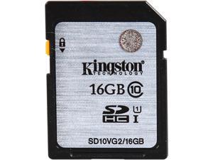 Kingston 16GB Secure Digital High-Capacity (SDHC) Flash Card Model SD10VG2/16GB Kingston 16GB Secure Digital High-Capacity (SDHC) Flash Card Model SD10VG2/16GB