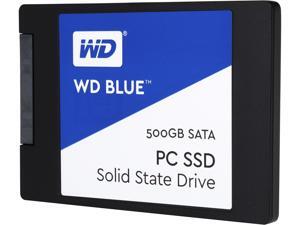 WD Blue 500GB Internal SSD Solid State Drive - SATA 6Gb/s 2.5 Inch - WDS500G1B0A WD Blue 500GB Internal SSD Solid State Drive - SATA 6Gb/s 2.5 Inch - WDS500G1B0A