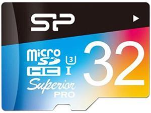 Silicon Power 32GB Superior Pro microSDHC UHS-I/U3 Class 10 Memory Card with Adapter, Speed Up to 90 MB/s (SP032GBSTHDU3V20SP) Silicon Power 32GB Superior Pro microSDHC UHS-I/U3 Class 10 Memory Card with Adapter, Speed Up to 90 MB/s (SP032GBSTHDU3V20SP)