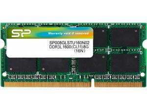 Silicon Power 8GB 204-Pin DDR3 SO-DIMM DDR3L 1600 (PC3L 12800) Laptop Memory Model SP008GLSTU160N02NE Silicon Power 8GB 204-Pin DDR3 SO-DIMM DDR3L 1600 (PC3L 12800) Laptop Memory Model SP008GLSTU160N02NE