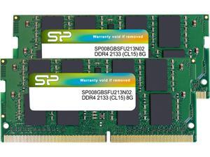 Silicon Power 16GB (2 x 8G) 260-Pin DDR4 SO-DIMM DDR4 2133 (PC4 17000) Laptop Memory Model SP016GBSFU213N22 Silicon Power 16GB (2 x 8G) 260-Pin DDR4 SO-DIMM DDR4 2133 (PC4 17000) Laptop Memory Model SP016GBSFU213N22
