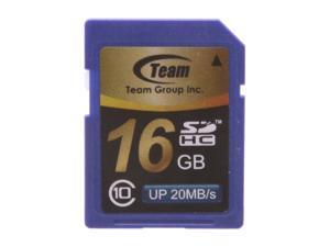 Team 16GB Secure Digital High-Capacity (SDHC) Flash Card Model TG016G0SD28X Team 16GB Secure Digital High-Capacity (SDHC) Flash Card Model TG016G0SD28X
