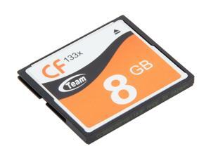 Team 8GB Compact Flash (CF) Flash Card Model TG008G2NCFFX Team 8GB Compact Flash (CF) Flash Card Model TG008G2NCFFX