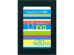 Team Group L3 EVO 2.5" 480GB SATA III TLC Internal Solid State Drive (SSD) T253LE480GTC101 Team Group L3 EVO 2.5" 480GB SATA III TLC Internal Solid State Drive (SSD) T253LE480GTC101