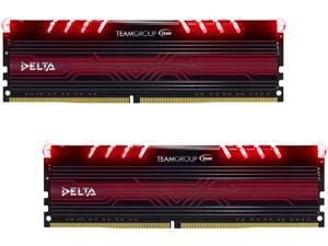 Team Delta 16GB (2 x 8GB) 288-Pin DDR4 SDRAM DDR4 2400 (PC4 19200) Desktop Memory Model TDTRD416G2400HC15ADC01 Team Delta 16GB (2 x 8GB) 288-Pin DDR4 SDRAM DDR4 2400 (PC4 19200) Desktop Memory Model TDTRD416G2400HC15ADC01