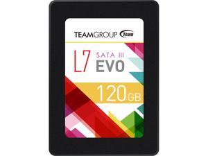 Team Group L7 EVO 2.5" 120GB SATA III Internal Solid State Drive (SSD) T253L7120GTC101 Team Group L7 EVO 2.5" 120GB SATA III Internal Solid State Drive (SSD) T253L7120GTC101