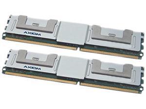 Axiom 8GB (2 x 4GB) 240-Pin DDR2 SDRAM DDR2 667 (PC2 5300) ECC Fully Buffered System Specific Memory Model F3370-L469-AX Axiom 8GB (2 x 4GB) 240-Pin DDR2 SDRAM DDR2 667 (PC2 5300) ECC Fully Buffered System Specific Memory Model F3370-L469-AX