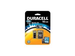 Duracell DU-3IN1C1016G-R 16 GB MicroSD High Capacity (microSDHC) - 1 Card Duracell DU-3IN1C1016G-R 16 GB MicroSD High Capacity (microSDHC) - 1 Card
