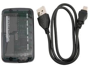 INSTEN 1042702 USB 2.0 Mini All-in-1 Memory Card Reader Smoke Compatible INSTEN 1042702 USB 2.0 Mini All-in-1 Memory Card Reader Smoke Compatible