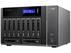 QNAP TVS-EC880-E3-8G-US Diskless System 8-bay, 10GbE-ready high performance Edge Cloud Turbo vNAS QNAP TVS-EC880-E3-8G-US Diskless System 8-bay, 10GbE-ready high performance Edge Cloud Turbo vNAS
