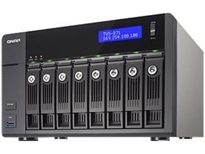 QNAP TVS-871-i3-4G-US Diskless System High-performance Turbo vNAS with 4K video playback and transcoding QNAP TVS-871-i3-4G-US Diskless System High-performance Turbo vNAS with 4K video playback and transcoding