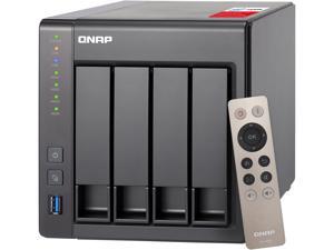 QNAP TS-451+-2G-US 4-Bay Personal Cloud NAS with HDMI output, DLNA, AirPlay and PLEX Support Black Case, Remote Control Included QNAP TS-451+-2G-US 4-Bay Personal Cloud NAS with HDMI output, DLNA, AirPlay and PLEX Support Black Case, Remote Control Included