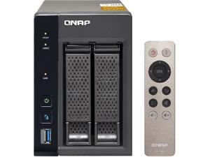 QNAP TS-253A-4G-US (4GB RAM version) 2-Bay Professional-grade NAS. Intel Braswell Quad-core 1.6 GHz CPU with Media Transcoding QNAP TS-253A-4G-US (4GB RAM version) 2-Bay Professional-grade NAS. Intel Braswell Quad-core 1.6 GHz CPU with Media Transcoding