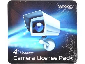 Synology CLP4 Camera License Pack - 1 code to connect up to 4 IP cameras Synology CLP4 Camera License Pack - 1 code to connect up to 4 IP cameras