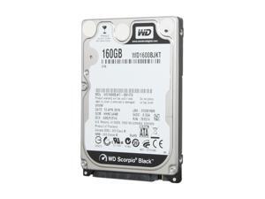 Western Digital Scorpio Black WD1600BJKT 160GB 7200 RPM 16MB Cache SATA 3.0Gb/s 2.5" Internal Notebook Hard Drive Bare Drive Western Digital Scorpio Black WD1600BJKT 160GB 7200 RPM 16MB Cache SATA 3.0Gb/s 2.5" Internal Notebook Hard Drive Bare Drive