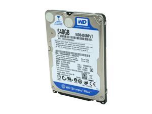 Western Digital Scorpio Blue WD6400BPVT 640GB 5400 RPM 8MB Cache SATA 3.0Gb/s 2.5" Internal Notebook Hard Drive Bare Drive Western Digital Scorpio Blue WD6400BPVT 640GB 5400 RPM 8MB Cache SATA 3.0Gb/s 2.5" Internal Notebook Hard Drive Bare Drive