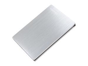 TOSHIBA 500GB Canvio Slim Portable Hard Drive USB 3.0 Model HDTD105XS3D1 Silver TOSHIBA 500GB Canvio Slim Portable Hard Drive USB 3.0 Model HDTD105XS3D1 Silver