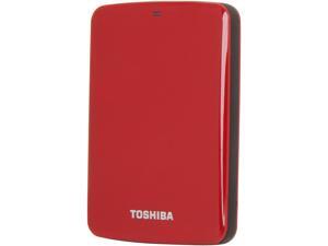 TOSHIBA 750GB Canvio Connect External Hard Drive USB 3.0 Model HDTC707XR3A1 Red TOSHIBA 750GB Canvio Connect External Hard Drive USB 3.0 Model HDTC707XR3A1 Red