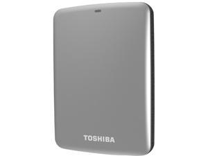 TOSHIBA Canvio Connect 1TB USB 3.0 External Hard Drive HDTC710XS3A1 Silver