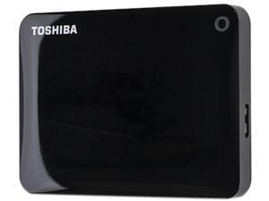 TOSHIBA 2TB Canvio Connect II Portable Hard Drive USB 3.0 Model HDTC820XK3C1 Black TOSHIBA 2TB Canvio Connect II Portable Hard Drive USB 3.0 Model HDTC820XK3C1 Black