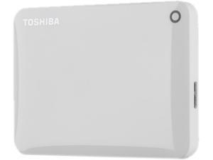 TOSHIBA 2TB Canvio Connect II Portable Hard Drive USB 3.0 Model HDTC820XW3C1 White TOSHIBA 2TB Canvio Connect II Portable Hard Drive USB 3.0 Model HDTC820XW3C1 White