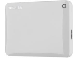 TOSHIBA 3TB Canvio Connect II Portable Hard Drive USB 3.0 Model HDTC830XW3C1 White TOSHIBA 3TB Canvio Connect II Portable Hard Drive USB 3.0 Model HDTC830XW3C1 White