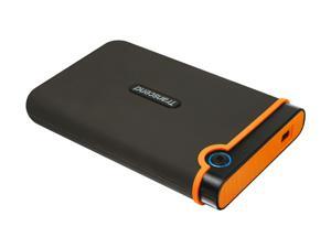 Transcend 750GB StoreJet External Hard Drive USB 2.0 Model 25M2 Black Transcend 750GB StoreJet External Hard Drive USB 2.0 Model 25M2 Black