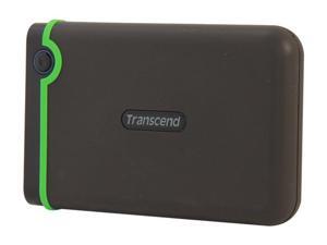 Transcend 1TB StoreJet 25M3 Military-grade Shock Resistance Portable External Hard Drive USB 3.0 Model TS1TSJ25M3 Iron Gray Transcend 1TB StoreJet 25M3 Military-grade Shock Resistance Portable External Hard Drive USB 3.0 Model TS1TSJ25M3 Iron Gray