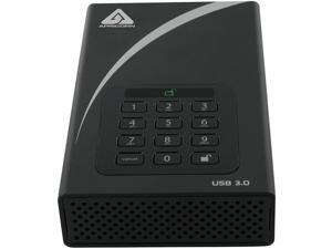 APRICORN Aegis Padlock DT 6TB USB 3.0 3.5" Encrypted Desktop Hard Drive with PIN Access with 256-bit AES Encryption ADT-3PL256-6000 Black APRICORN Aegis Padlock DT 6TB USB 3.0 3.5" Encrypted Desktop Hard Drive with PIN Access with 256-bit AES Encryption ADT-3PL256-6000 Black
