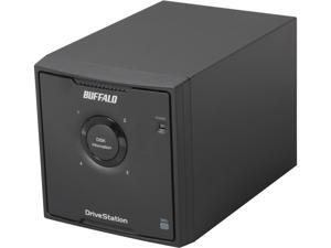 BUFFALO DriveStation Quad 8TB (4 x 2 TB) USB 3.0 High Performance RAID Array with Optimized Hard Drives HD-QH8TU3R5 BUFFALO DriveStation Quad 8TB (4 x 2 TB) USB 3.0 High Performance RAID Array with Optimized Hard Drives HD-QH8TU3R5