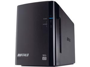 BUFFALO DriveStation Duo 8TB (2 x 4 TB) USB 3.0 High Performance RAID Array with Optimized Hard Drives HD-WH8TU3R1 Black BUFFALO DriveStation Duo 8TB (2 x 4 TB) USB 3.0 High Performance RAID Array with Optimized Hard Drives HD-WH8TU3R1 Black