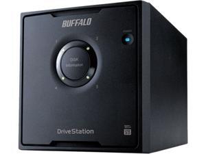 BUFFALO DriveStation Quad 24TB (4 x 6TB) USB 3.0 High Performance RAID Array with Optimized Hard Drives HD-QH24TU3R5 Black BUFFALO DriveStation Quad 24TB (4 x 6TB) USB 3.0 High Performance RAID Array with Optimized Hard Drives HD-QH24TU3R5 Black