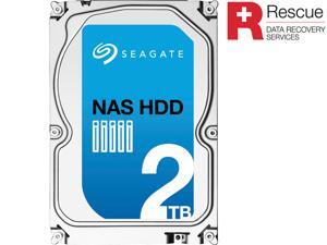 Seagate NAS HDD ST2000VN001 2TB 64MB Cache SATA 6.0Gb/s Internal Hard Drive + Rescue Data Recovery Services Seagate NAS HDD ST2000VN001 2TB 64MB Cache SATA 6.0Gb/s Internal Hard Drive + Rescue Data Recovery Services