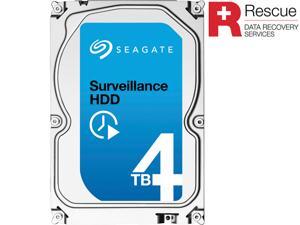 Seagate Surveillance HDD ST4000VX002 4TB 64MB Cache SATA 6.0Gb/s Internal Hard Drive + Rescue Data Recovery Services Seagate Surveillance HDD ST4000VX002 4TB 64MB Cache SATA 6.0Gb/s Internal Hard Drive + Rescue Data Recovery Services