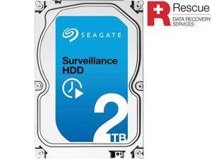 Seagate Surveillance HDD ST2000VX005 2TB 64MB Cache SATA 6.0Gb/s 3.5" Internal Hard Drive + Rescue Data Recoery Services Seagate Surveillance HDD ST2000VX005 2TB 64MB Cache SATA 6.0Gb/s 3.5" Internal Hard Drive + Rescue Data Recoery Services