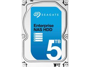 Seagate Enterprise NAS ST5000VN0001 5TB 7200 RPM 128MB Cache SATA 6.0Gb/s 3.5" Internal Hard Drive Bare Drive Seagate Enterprise NAS ST5000VN0001 5TB 7200 RPM 128MB Cache SATA 6.0Gb/s 3.5" Internal Hard Drive Bare Drive