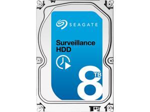 Seagate Surveillance HDD ST8000VX0002 8TB 256MB Cache SATA 6.0Gb/s Internal Hard Drive Seagate Surveillance HDD ST8000VX0002 8TB 256MB Cache SATA 6.0Gb/s Internal Hard Drive