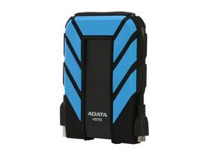 ADATA 1TB HD710 Waterproof / Dustproof / Shock-Resistant USB 3.0 External Hard Drive USB 3.0 Model AHD710-1TU3-CBL Blue ADATA 1TB HD710 Waterproof / Dustproof / Shock-Resistant USB 3.0 External Hard Drive USB 3.0 Model AHD710-1TU3-CBL Blue