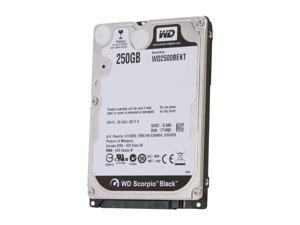 WD Scorpio Black WD2500BEKT 250GB 7200 RPM 16MB Cache SATA 3.0Gb/s 2.5" Internal Notebook Hard Drive Bare Drive WD Scorpio Black WD2500BEKT 250GB 7200 RPM 16MB Cache SATA 3.0Gb/s 2.5" Internal Notebook Hard Drive Bare Drive