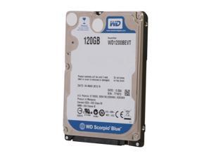 WD Scorpio Blue WD1200BEVT 120GB 5400 RPM 8MB Cache SATA 3.0Gb/s 2.5" Notebook Hard Drive Bare Drive WD Scorpio Blue WD1200BEVT 120GB 5400 RPM 8MB Cache SATA 3.0Gb/s 2.5" Notebook Hard Drive Bare Drive