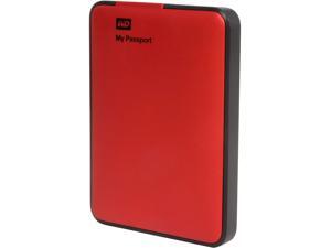 WD 500GB My Passport External Hard Drive USB 3.0 Model WDBKXH5000ARD Red WD 500GB My Passport External Hard Drive USB 3.0 Model WDBKXH5000ARD Red